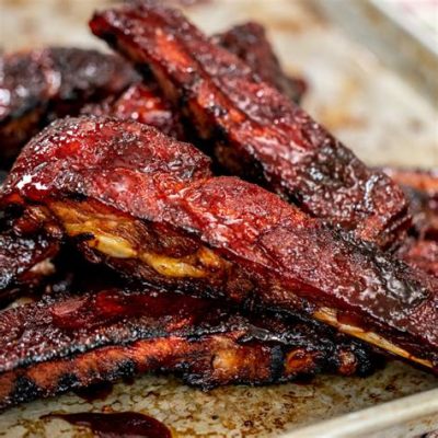   Meishan Spareribs: En krispig fest för smaklökarna möter en söt och kryddig dans på gommen!